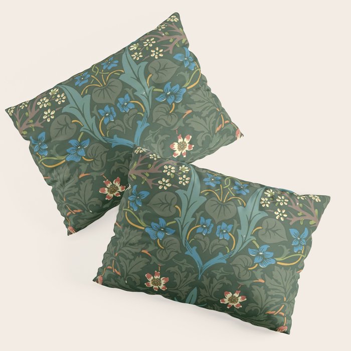 William Morris "Blackthorn" 1. Pillow Sham Gallery Image 1