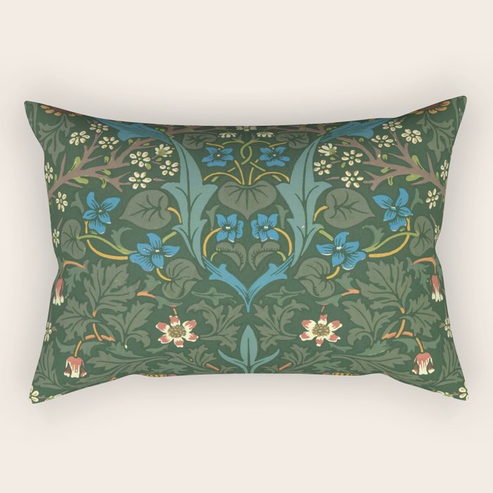 William Morris "Blackthorn" 1. Rectangular Pillow Gallery Image 2