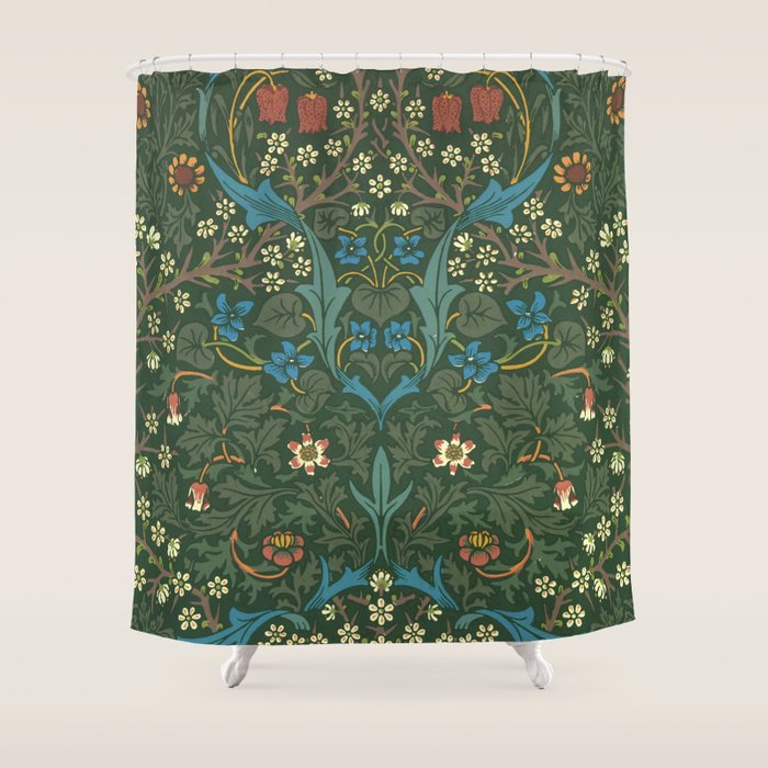 William Morris "Blackthorn" 1. Shower Curtain Gallery Image 1