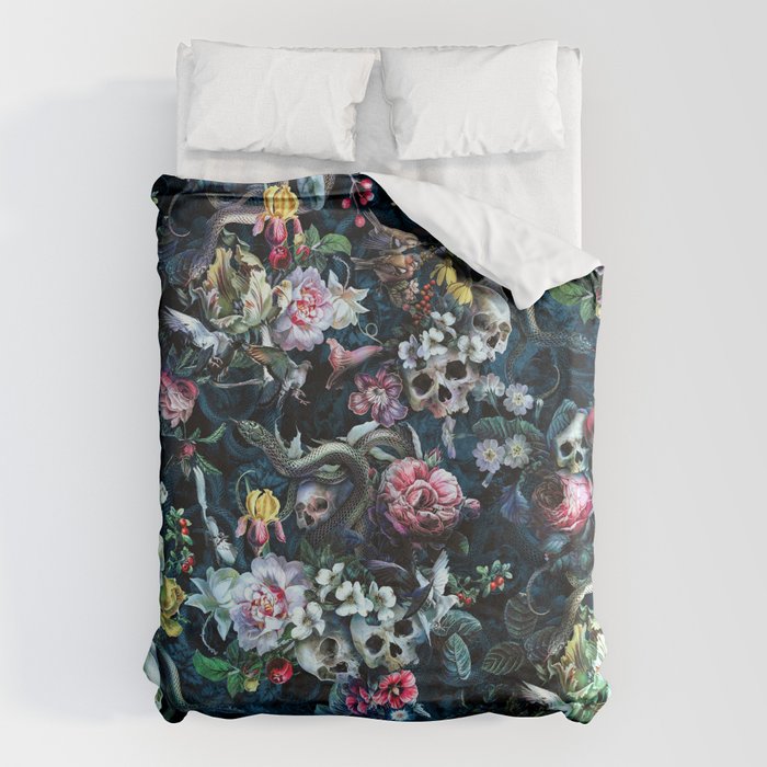 Skull and Snakes VII Duvet Cover Gallery Image 1