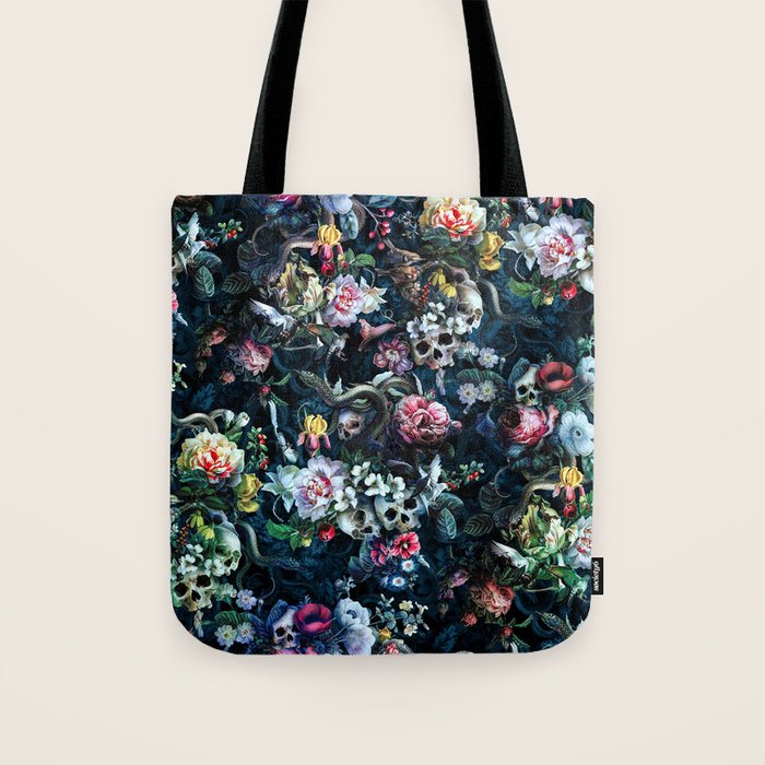 Skull and Snakes VII Tote Bag Gallery Image 1