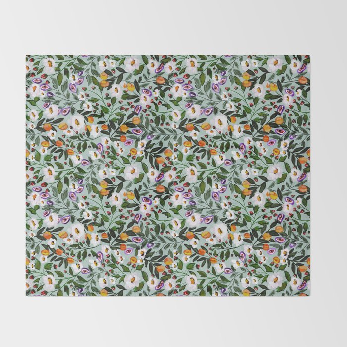 Harvest Garden Throw Blanket Gallery Image 2