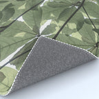 Sage green botanical art print - soft green leaves - nature and travel photography Rug Gallery Image 4