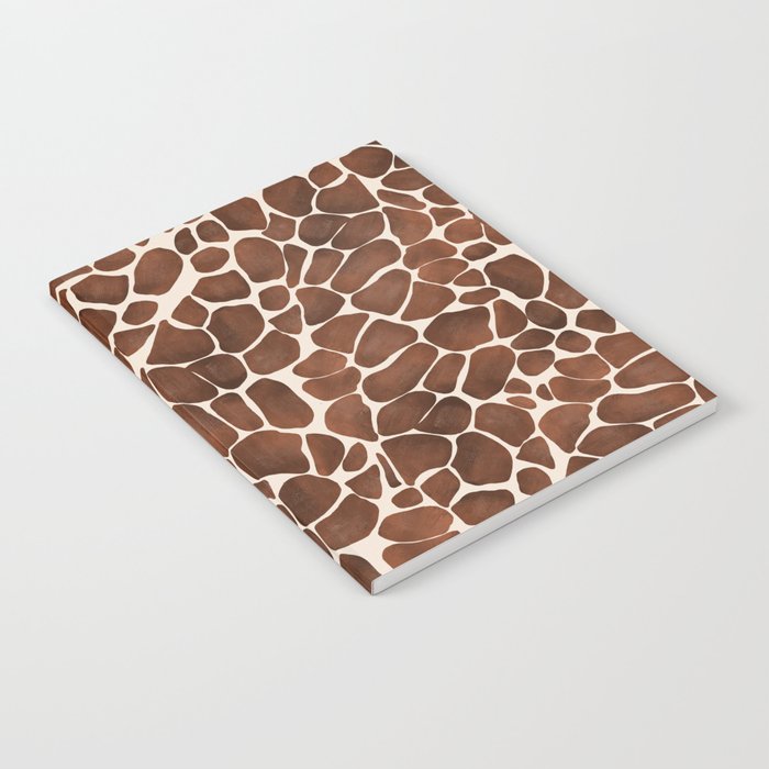 Modern giraffe print Notebook Gallery Image 2