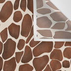 Modern giraffe print Wall Tapestry Gallery Image 3