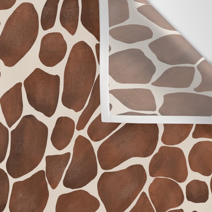 Modern giraffe print Wall Tapestry Gallery Image 3