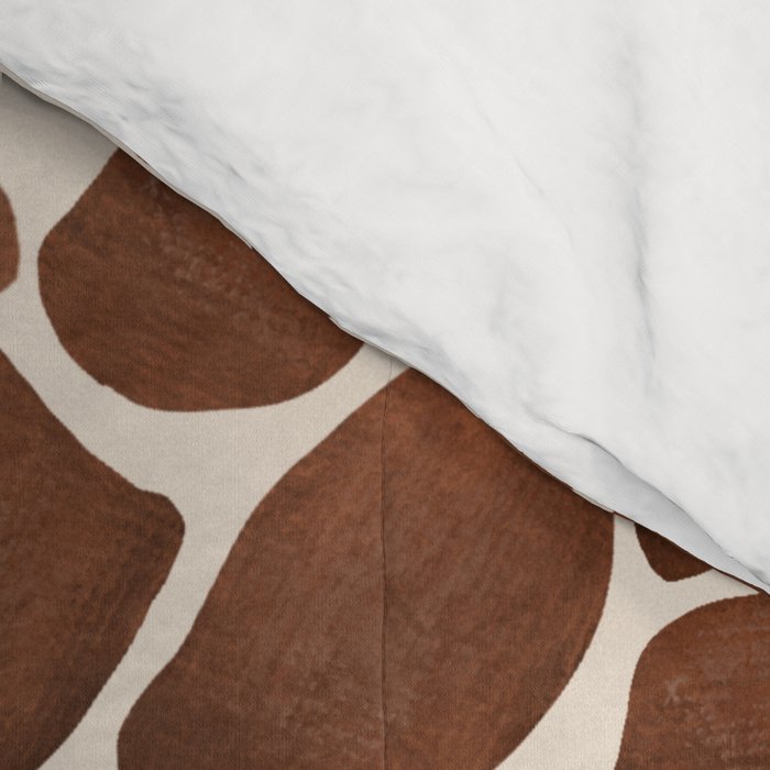 Modern giraffe print Comforter Gallery Image 4