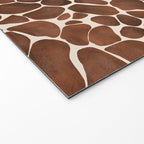 Modern giraffe print Welcome Mat Gallery Image 2
