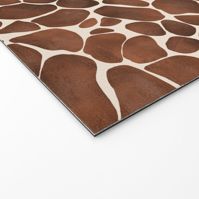 Modern giraffe print Welcome Mat Gallery Image 2