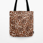 Modern giraffe print Tote Bag Gallery Image 1