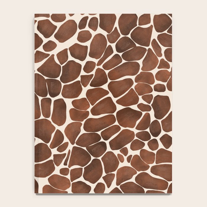Modern giraffe print Notebook Gallery Image 4