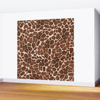 Modern giraffe print Wall Mural Gallery Image 2