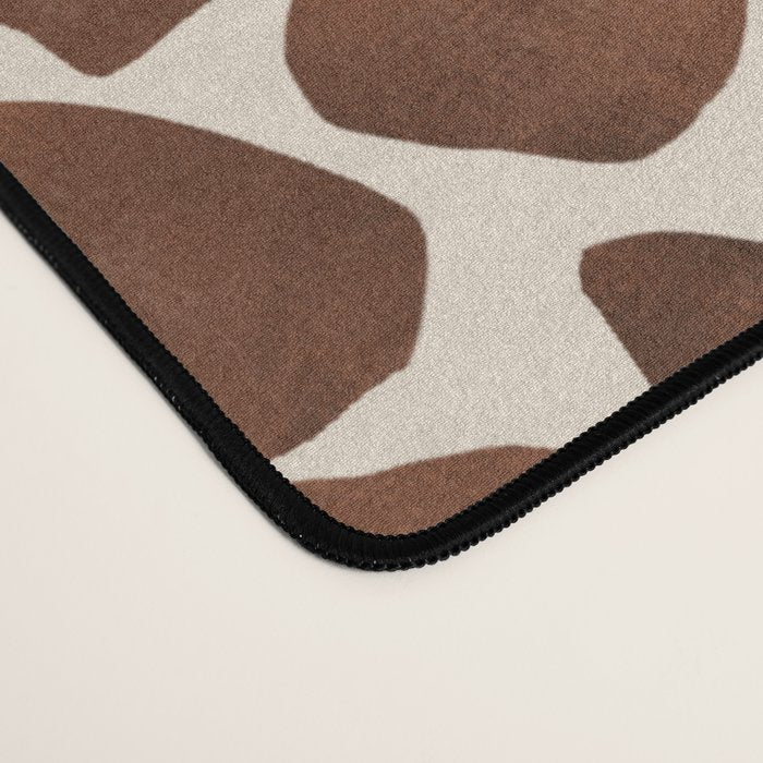 Modern giraffe print Desk Mat Gallery Image 4