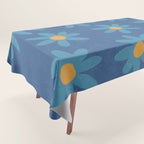 Spring Blue Tablecloth Gallery Image 1