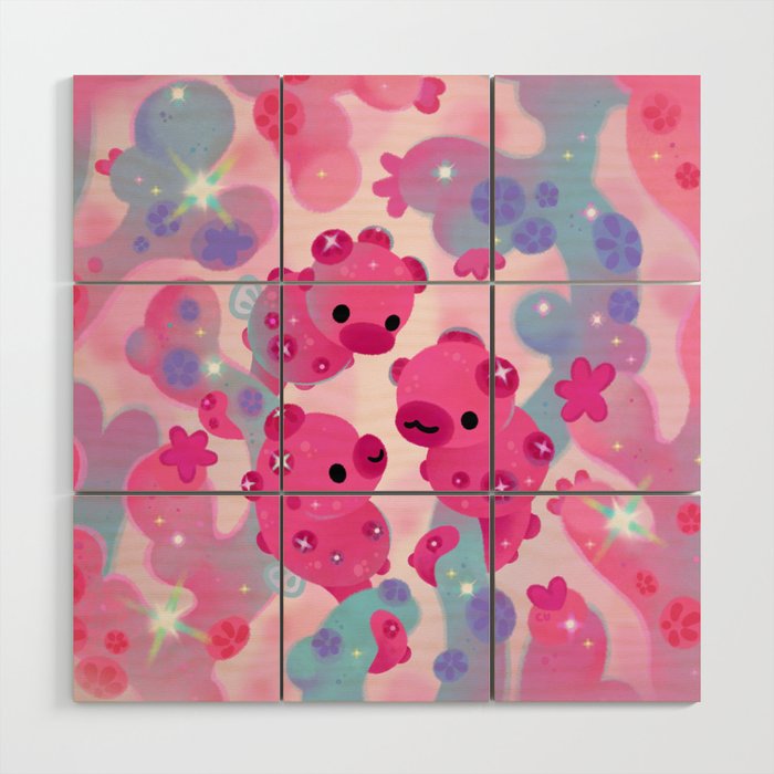 Pygmy seahorse Wood Wall Art Gallery Image 1