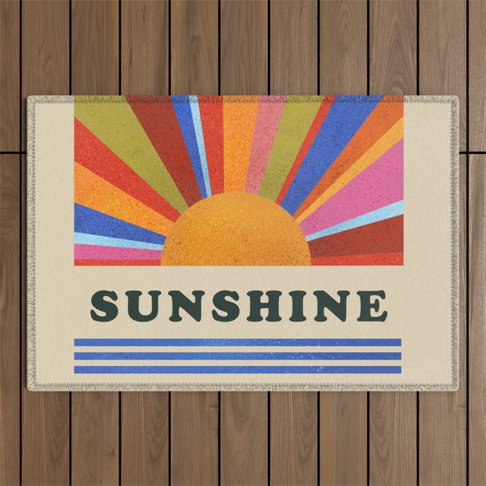 Sunshine Outdoor Rug Gallery Image 1