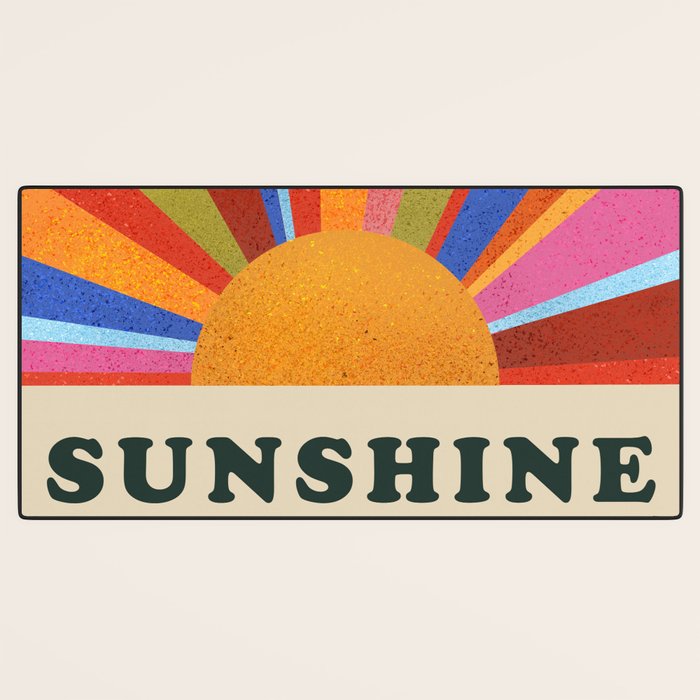 Sunshine Desk Mat Gallery Image 3