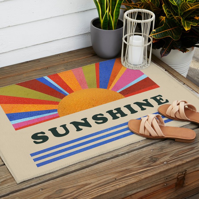 Sunshine Outdoor Rug Gallery Image 2