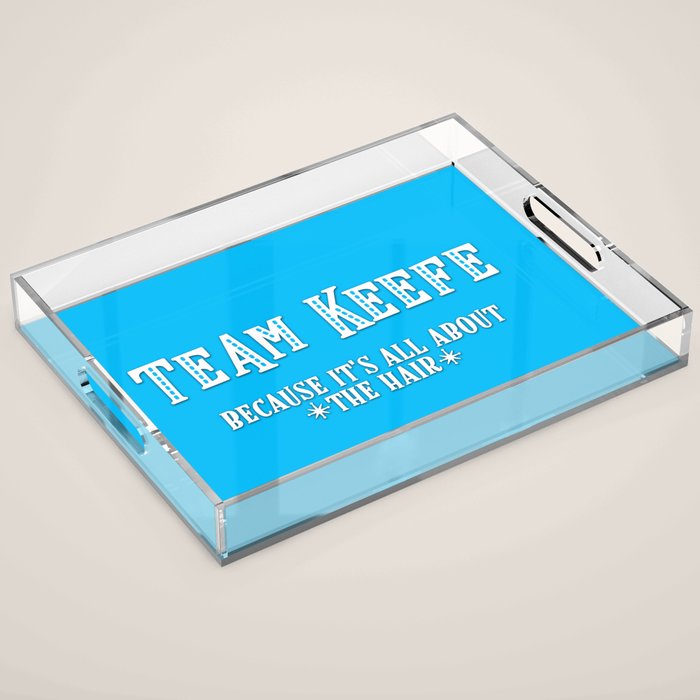 Team Keefe Acrylic Tray Gallery Image 1