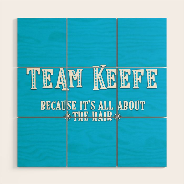 Team Keefe Wood Wall Art Gallery Image 1
