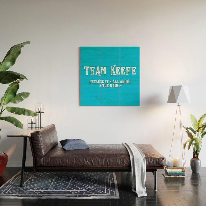 Team Keefe Wood Wall Art Gallery Image 2