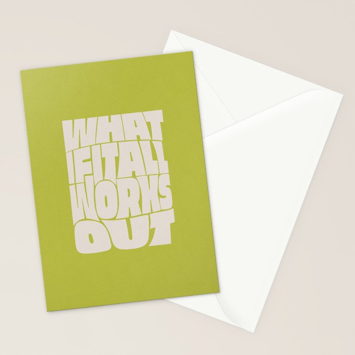 What If It All Works Out Stationery Card Gallery Image 2