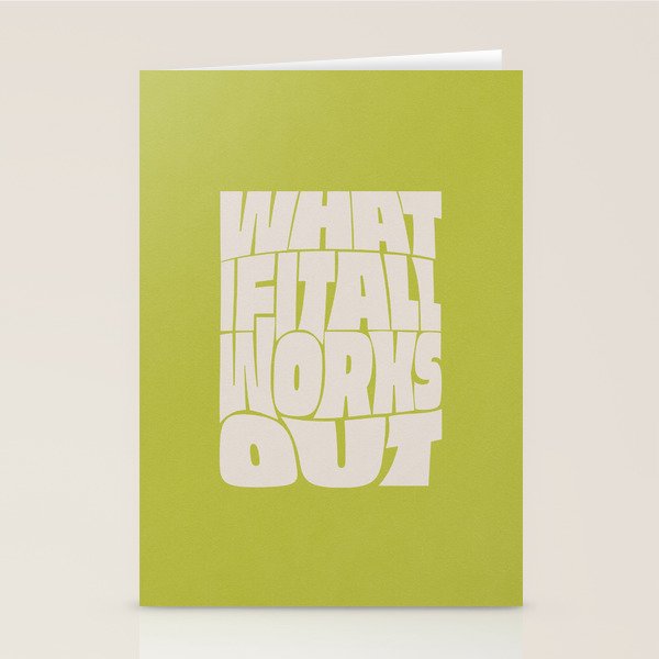 What If It All Works Out Stationery Card Gallery Image 2