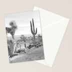Yucca Valley | Black and White California Landscape Photography Stationery Card Gallery Image 2