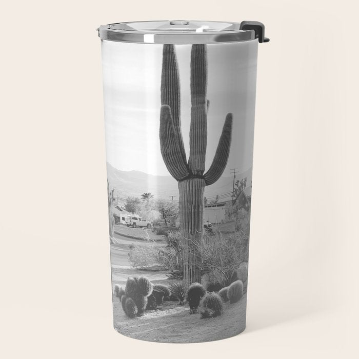 Yucca Valley | Black and White California Landscape Photography Travel Mug Gallery Image 2