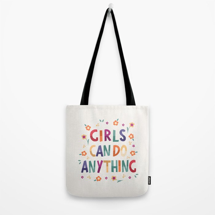 Girls can do anything  Tote Bag Gallery Image 2