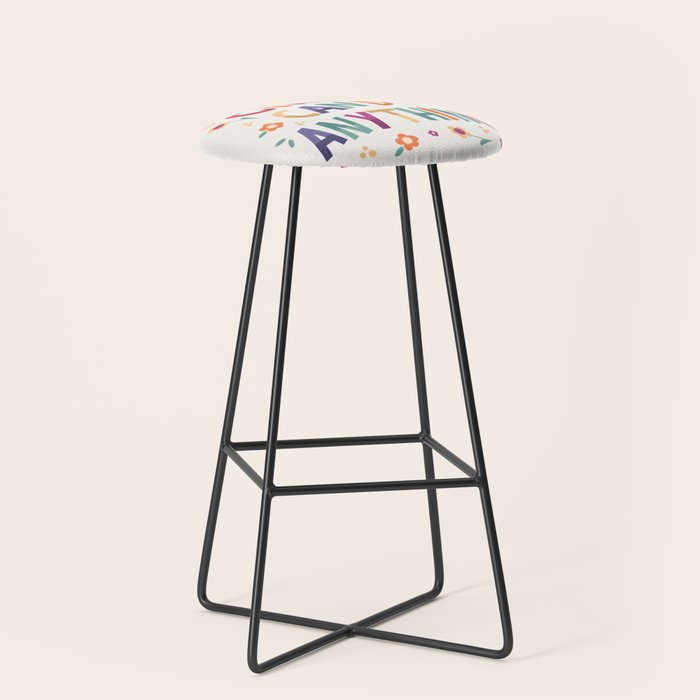 Girls can do anything  Stool Gallery Image 1