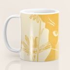 Minimalist Yellow Cat Coffee Mug Gallery Image 3