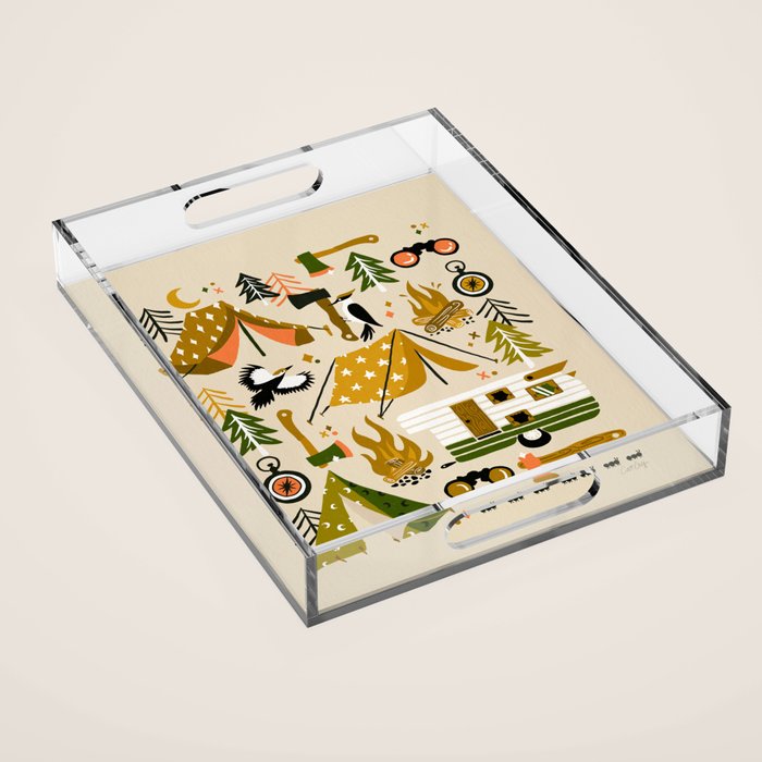 Camping Kit - Olive Palette Acrylic Tray Gallery Image 1