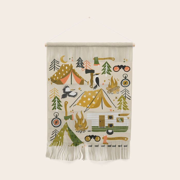 Camping Kit - Olive Palette Wall Hanging Gallery Image 1