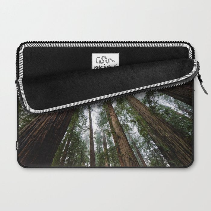 Redwood Forest Adventure VI - Nature Photography Laptop Sleeve Gallery Image 2