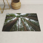 Redwood Forest Adventure VI - Nature Photography Rug Gallery Image 1