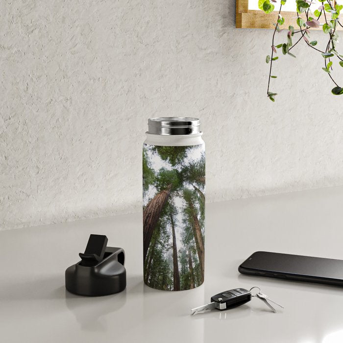 Redwood Forest Adventure VI - Nature Photography Water Bottle Gallery Image 4