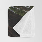 Redwood Forest Adventure VI - Nature Photography Throw Blanket Gallery Image 3