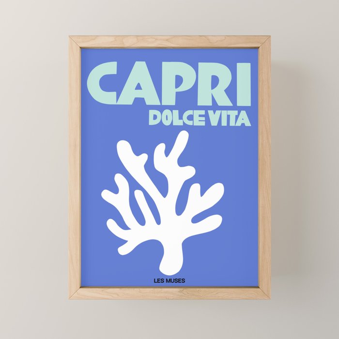 capri dolce vita Mini Art Print Gallery Image 1