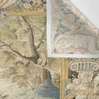 Antique 17th Century Romantic Warrior Italian Tapestry Wall Tapestry Gallery Image 3