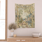 Antique 17th Century Romantic Warrior Italian Tapestry Wall Tapestry Gallery Image 2