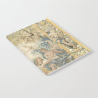 Antique 17th Century Romantic Warrior Italian Tapestry Notebook Gallery Image 2