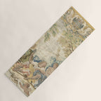 Antique 17th Century Romantic Warrior Italian Tapestry Yoga Mat Gallery Image 1