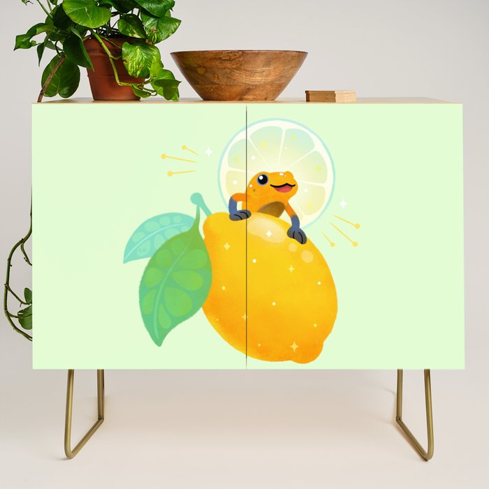 Golden poison lemon sherbet 1 Credenza Gallery Image 1