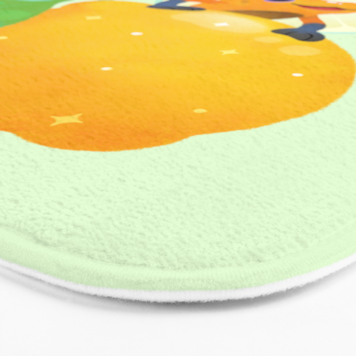 Golden poison lemon sherbet 1 Bath Mat Gallery Image 3