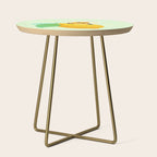 Golden poison lemon sherbet 1 Side Table Gallery Image 1