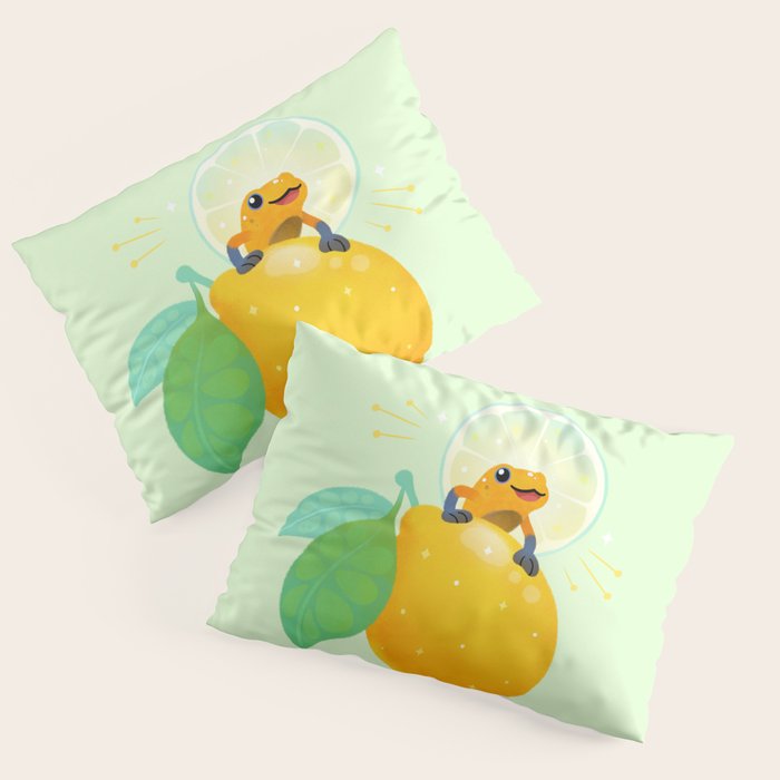 Golden poison lemon sherbet 1 Pillow Sham Gallery Image 3