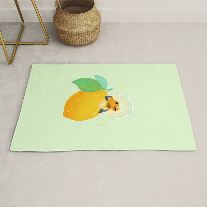 Golden poison lemon sherbet 1 Rug Gallery Image 1