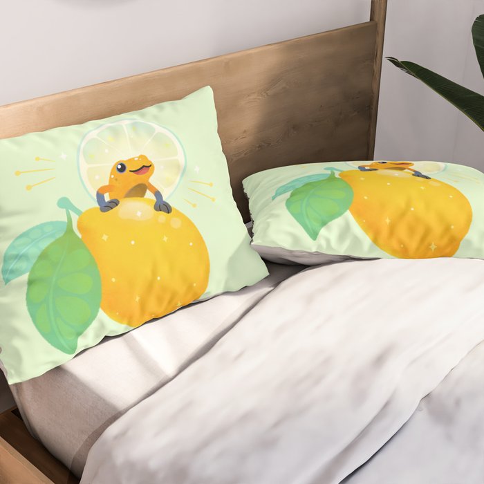 Golden poison lemon sherbet 1 Pillow Sham Gallery Image 2
