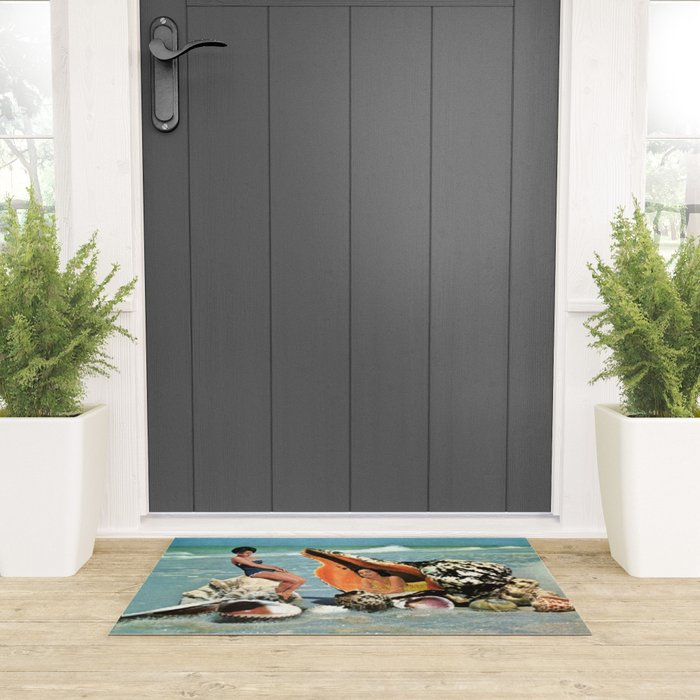 Greetings from Seashells! Welcome Mat Gallery Image 3